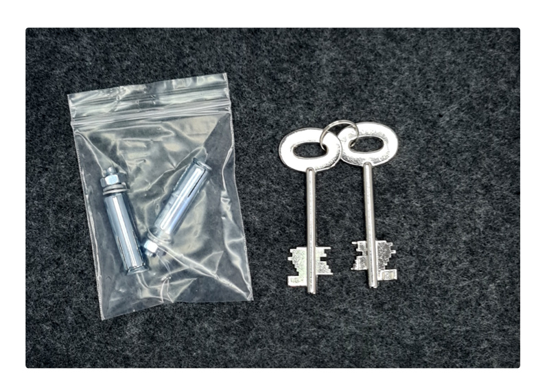 POWERTECH χρηματοκιβώτιο ασφαλείας PT-1195 με κλειδί, 23x17x17cm, 3.5kg - Image 5
