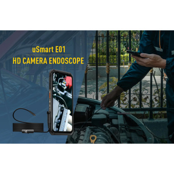 ULEFONE ενδοσκοπική κάμερα E01 για uSmart βύσμα, 1MP, IP67