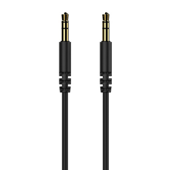 CELEBRAT καλώδιο ήχου 3.5mm AU-01, AUX, 1m, μαύρο
