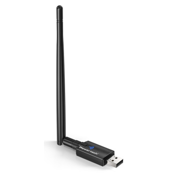 POWERTECH ασύρματος USB αντάπτορας δικτύου PT-1386, 900Mbps WiFi 6, Bluetooth 5.3