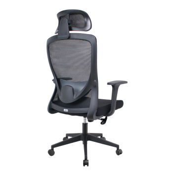 POWERTECH καρέκλα γραφείου PT-1390 με ανάκλιση, ρυθμιζόμενο ύψος, μαύρη