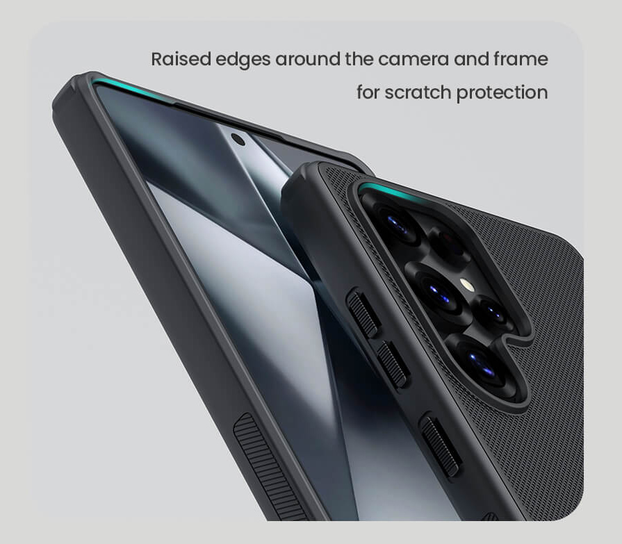NILLKIN θήκη Super Frosted Shield Pro Magnetic για Samsung Galaxy S25 Ultra, μαύρη - Image 3