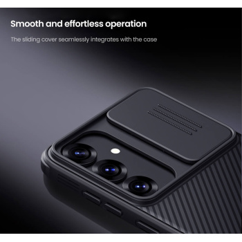 NILLKIN θήκη CamShield Pro για Samsung Galaxy S25 Plus, μαύρη