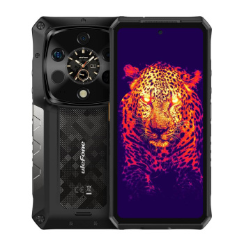 ULEFONE smartphone Armor 28 Ultra Thermal, 6.67″ & 1.04, 16/1TB, 5G, 10600mAh, IP68/IP69K, μαύρο