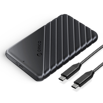 ORICO θήκη για 2.5″ SATA HDD/SSD 25PW1C-C3, 5Gbps, μαύρη