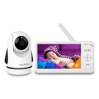 HELLOBABY ενδοεπικοινωνία μωρού HB6364 με κάμερα & οθόνη 6″, 720p, PTZ