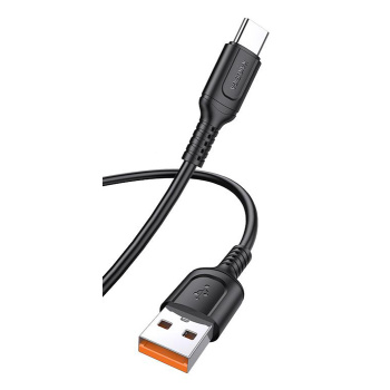 KAKUSIGA καλώδιο USB-C σε USB KSC-805, 3A, 480Mbps, 1m, μαύρο