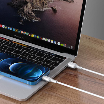 KAKUSIGA καλώδιο Lightning σε USB KSC-805, 2.4A, 480Mbps, 1m, μαύρο