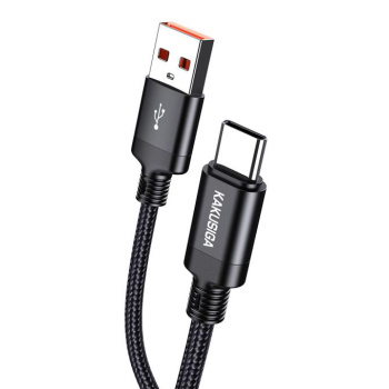 KAKUSIGA καλώδιο USB-C σε USB KSC-970, 3A, 480Mbps, 1m, μαύρο