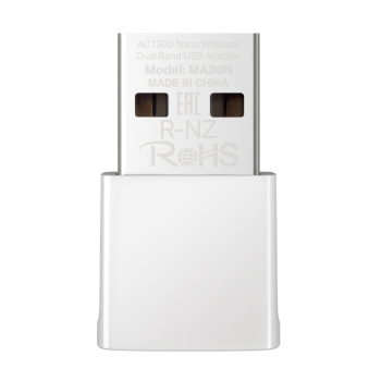 MERCUSYS ασύρματος USB αντάπτορας δικτύου MA30N, AC1300, Ver 1.0