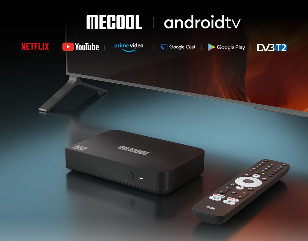 MECOOL TV Box KT2 με ψηφιακό δέκτη DVB-T2, 4K, 2/32GB, WiFi, Google/Netflix πιστοποίηση, Android 11 - Image 2