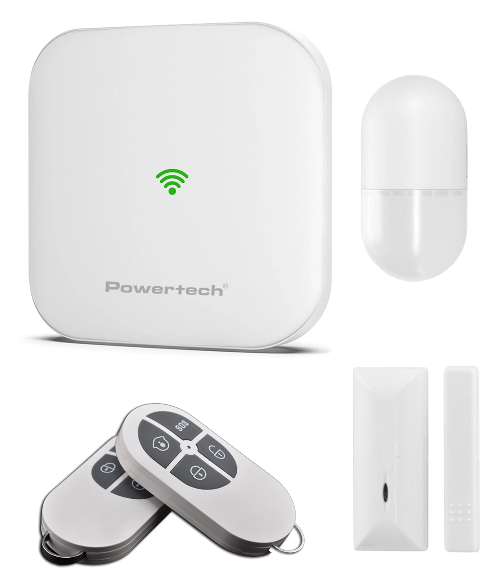 POWERTECH ασύρματο σύστημα συναγερμού PT-1418, WiFi, 4G