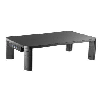 BRATECK επιτραπέζια βάση AMS-7 για οθόνη 17-32″, 3x USB 3.0, 20kg