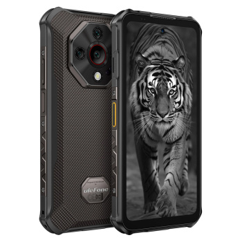 ULEFONE smartphone Armor X16, 6.56″, 6/128GB, 10360mAh, IP68/IP69K/MIL-STD-810H, μαύρο