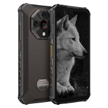 ULEFONE smartphone Armor X16 Pro, 6.56″, 8/256GB, 5G, 10360mAh, IP68/IP69K/MIL-STD-810H, μαύρο