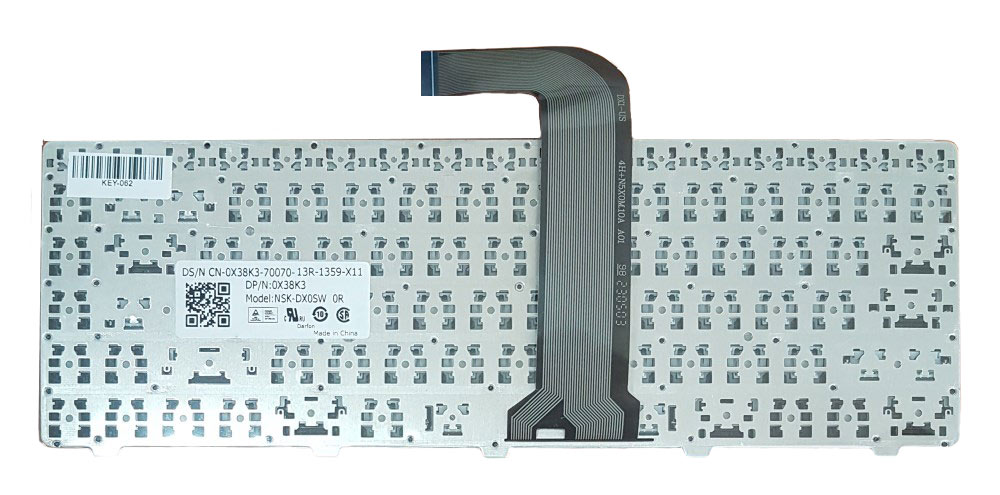 Πληκτρολόγιο για Dell N5050, μαύρο - Image 2