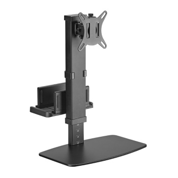 POWERTECH βάση γραφείου οθόνης PT-1449 με βάση mini PC, 17-32″, έως 8kg