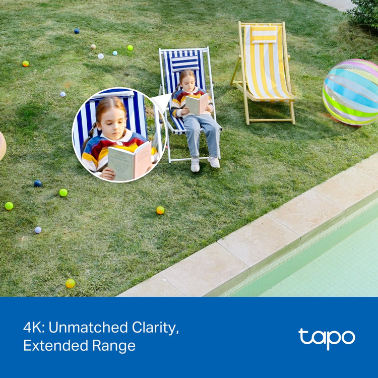 TP-LINK smart camera Tapo C560WS, 4K, IP66, Wi-Fi 6, two-way audio, Ver. 1.0 - Image 3
