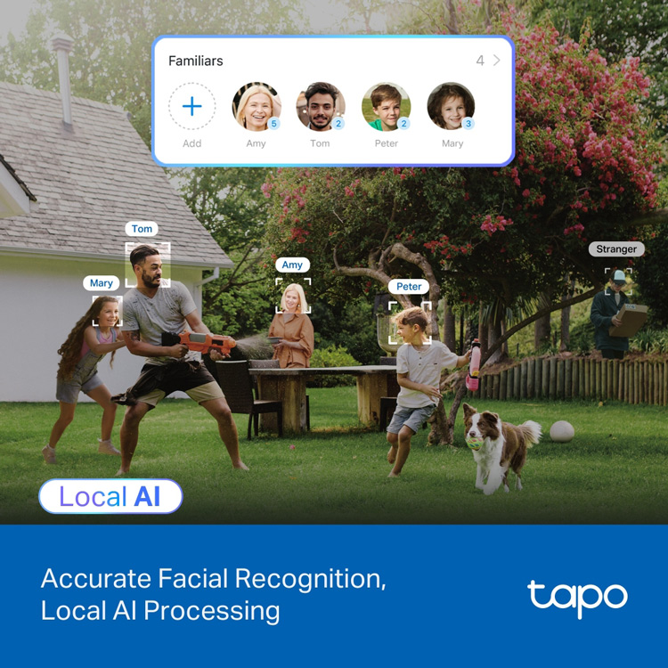 TP-LINK smart camera Tapo C560WS, 4K, IP66, Wi-Fi 6, two-way audio, Ver. 1.0 - Image 4