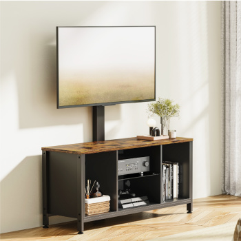BRATECK έπιπλο τηλεόρασης με βάση WP2006ST-BR, 37-75″, 115x38x131.3cm, καφέ