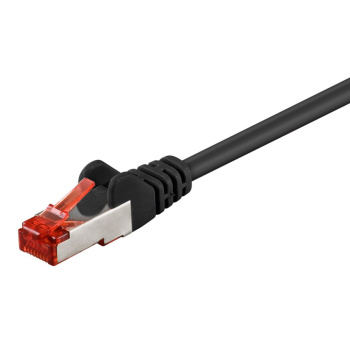 GOOBAY καλώδιο δικτύου 68695, CAT 6 S/FTP, copper, 250MHz, 15m, μαύρο