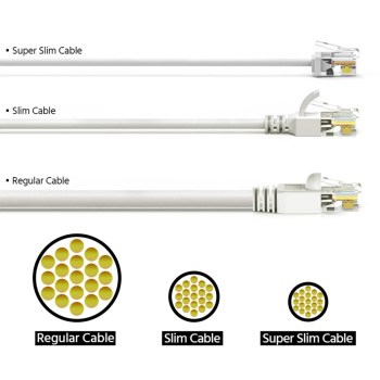 POWERTECH καλώδιο δικτύου CAB-N443, Cat 6A U/UTP, ultra slim, copper, 500MHz, 5m, γκρι