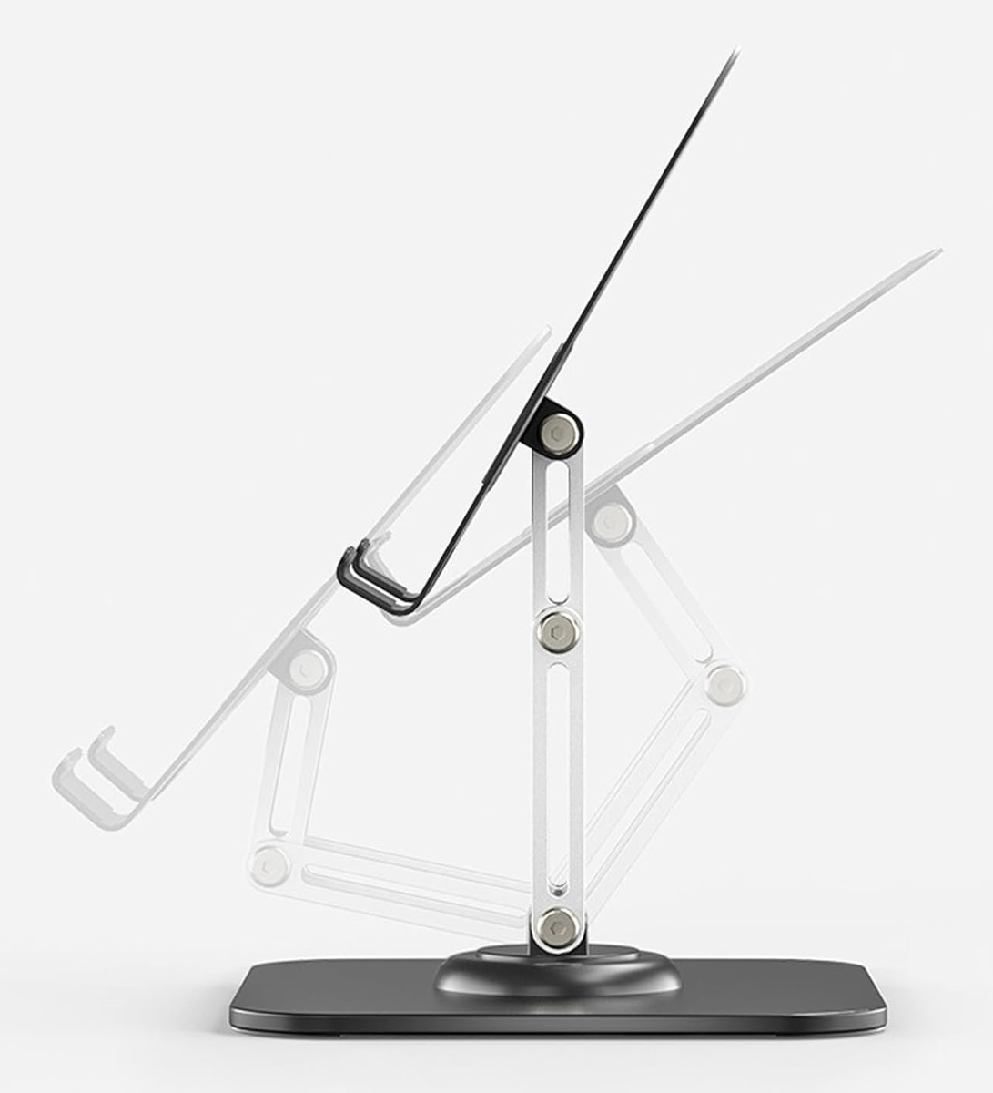POWERTECH επιτραπέζια βάση για tablet PT-1494, foldable, μαύρη - Image 3