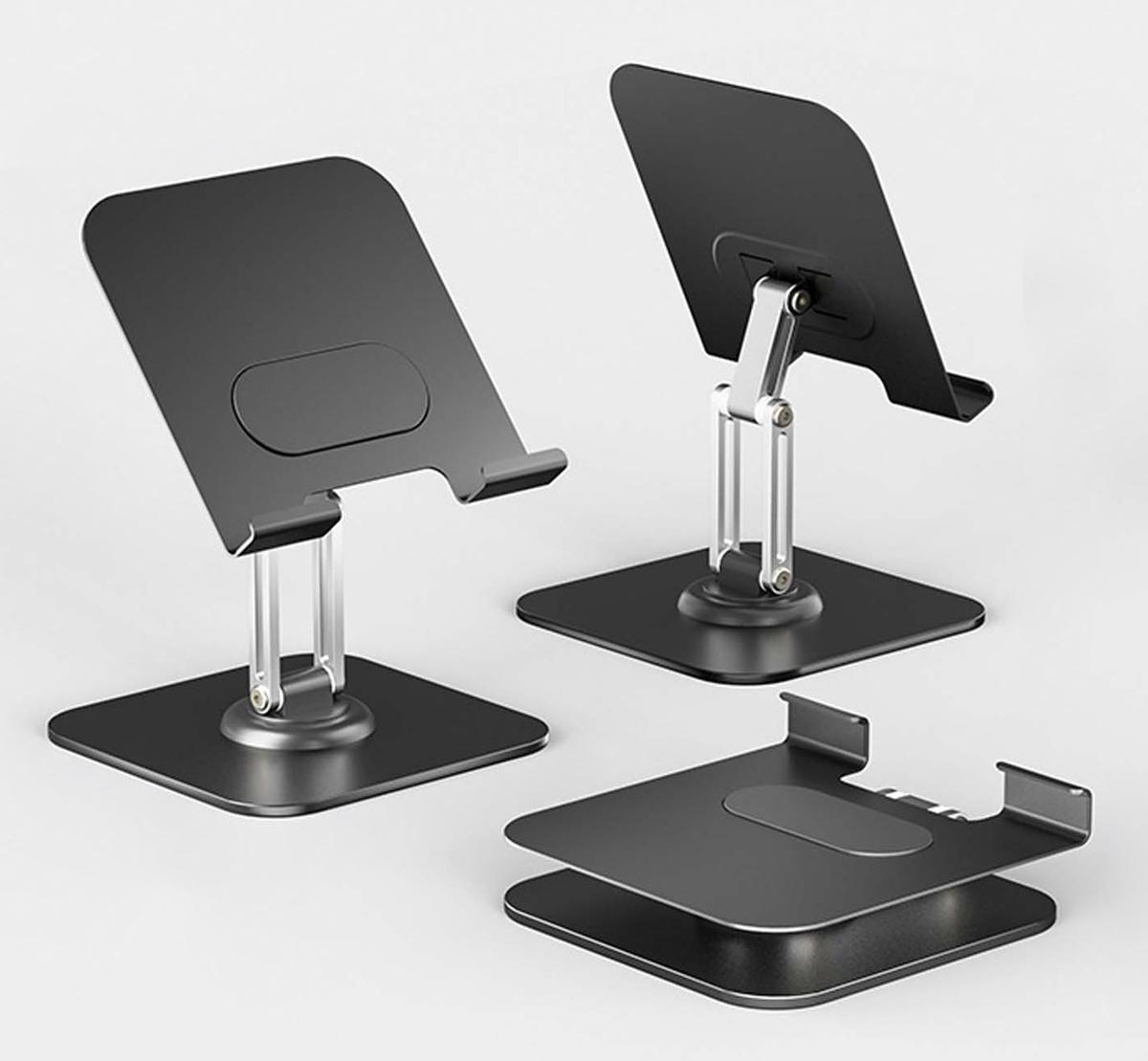 POWERTECH επιτραπέζια βάση για tablet PT-1494, foldable, μαύρη - Image 5