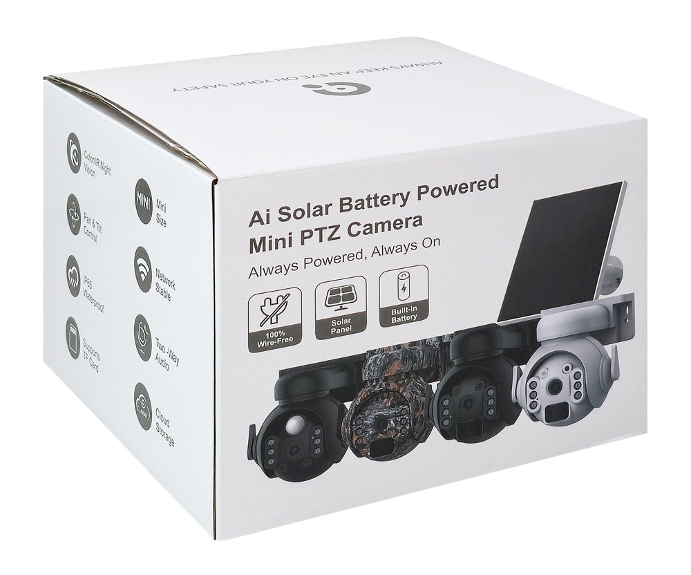 SECTEC smart ηλιακή κάμερα ST-515C-3M-4G-BK, 3MP, 4G, SD, PTZ, IP65 - Image 5