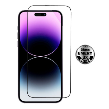 POWERTECH tempered glass Emery 5D TGC-0757 για iPhone 16 Plus, full glue