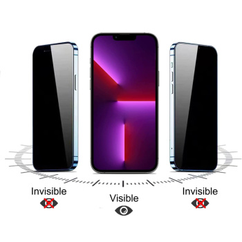 POWERTECH tempered glass Emery Private 5D TGC-0768 για iPhone 16 Pro Max, full glue