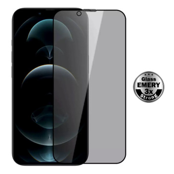 POWERTECH tempered glass Emery Private 5D TGC-0775 για iPhone 14, full glue