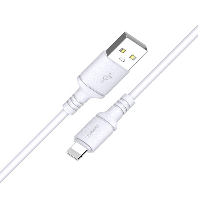 KAKUSIGA καλώδιο Lightning σε USB KSC-421, 2.8A, 480Mbps, 2m, λευκό - Image 3