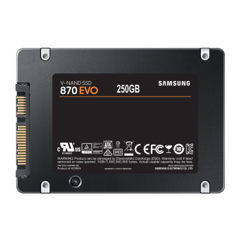 SAMSUNG SSD 870 Evo 2.5″, 250GB, SATA 3, 560-530MB/s