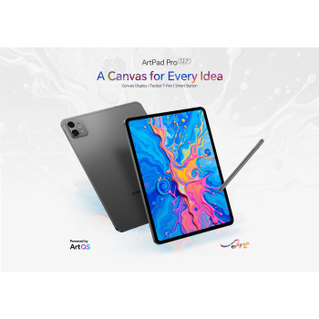 TECLAST tablet ArtPad Pro με στυλό αφής, 12.7″, 8/256GB, 4G, Android 15, 10000mAh, γκρι