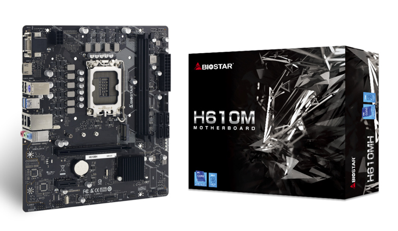 BIOSTAR μητρική H610MH, 2x DDR4, s1700, USB 3.2, uATX, GbE, Ver. 6.0 - Image 4