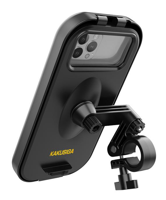 KAKUSIGA βάση ποδηλάτου για smartphone KSC-1532, IPX6, μαύρη - Image 3