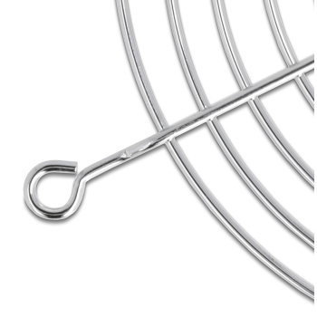 DELOCK σχάρα για 60mm ανεμιστήρα 67305, μεταλλική, ασημί