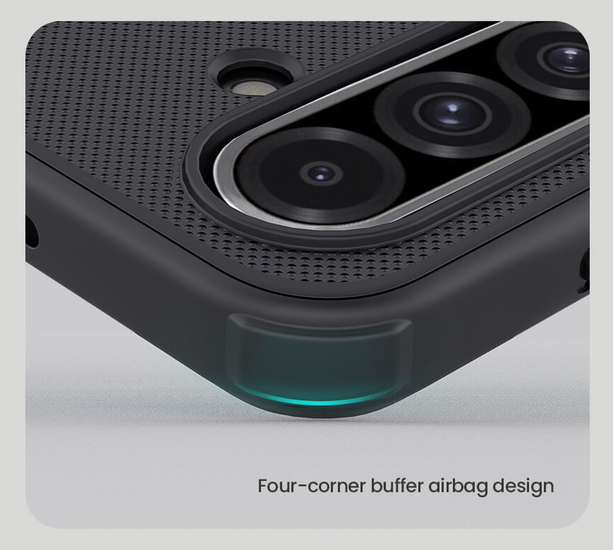 NILLKIN θήκη Super Frosted Shield Pro για Samsung Galaxy A26 5G, μαύρη - Image 3