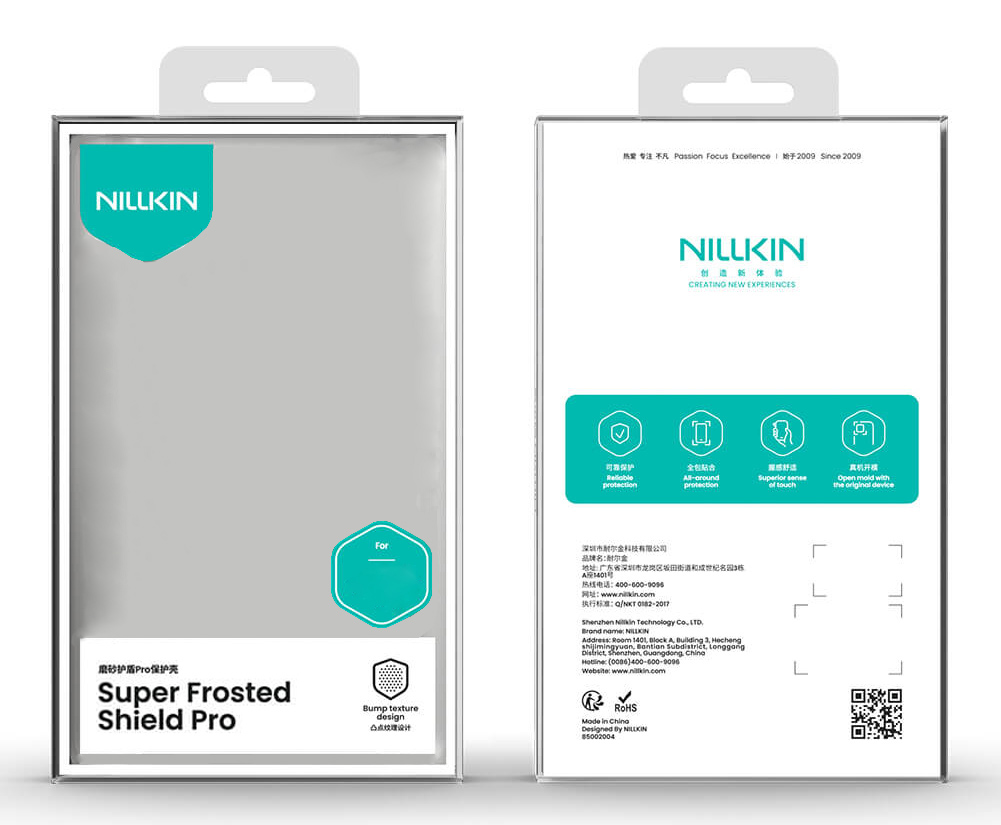 NILLKIN θήκη Super Frosted Shield Pro για Apple iPhone 17 Pro, διάφανη/μαύρη - Image 4