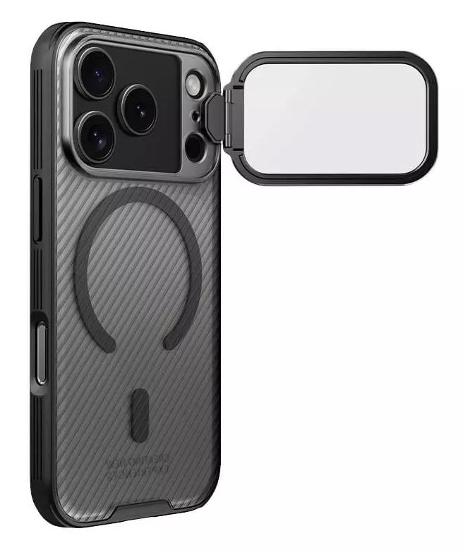 NILLKIN θήκη CamShield Prop Magnetic για Apple iPhone 17 Pro, διάφανη/μαύρη - Image 5