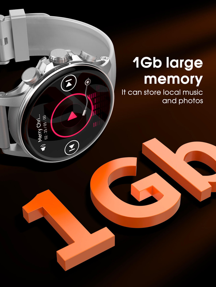 LDNIO smartwatch SW01, heart rate, 1.58" AMOLED, lP68, μαύρο - Image 4