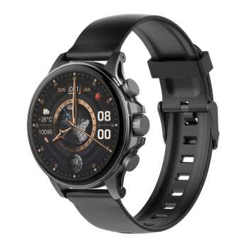LDNIO smartwatch SW01, heart rate, 1.58″ AMOLED, lP68, μαύρο