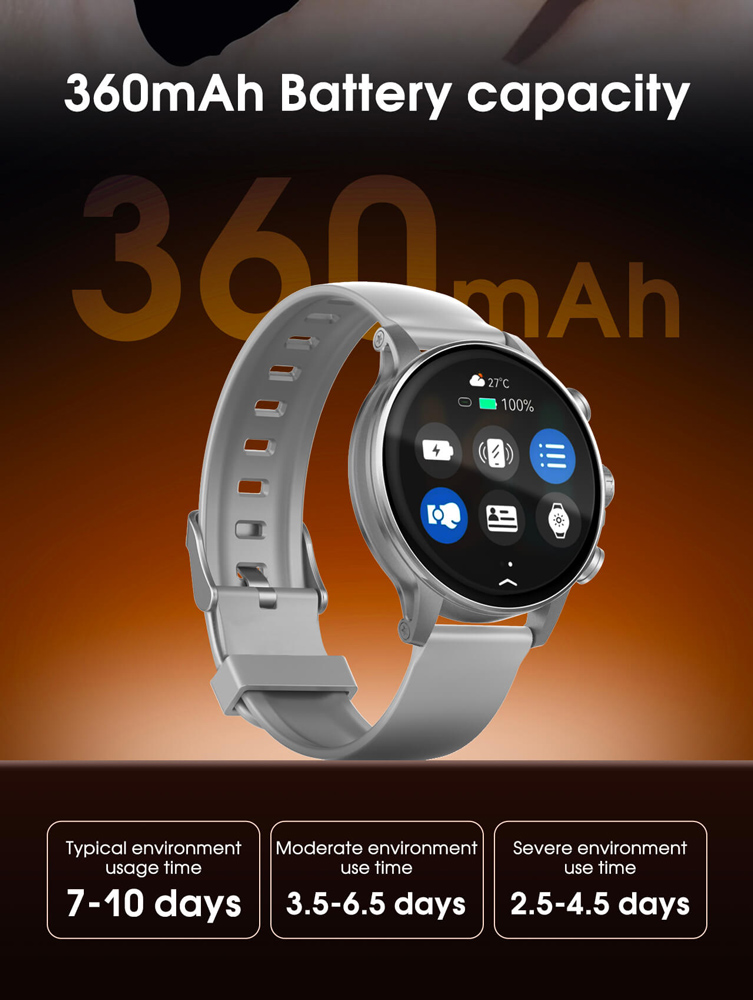 LDNIO smartwatch SW01, heart rate, 1.58" AMOLED, lP68, μαύρο - Image 5
