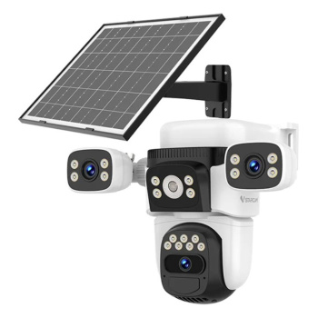 VSTARCAM smart ηλιακή κάμερα CB621SR, triple lens, 2MP, WiFi, SD, PTZ, IP66