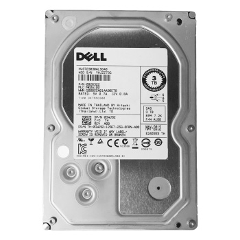 DELL used SAS HDD CWJ92, 3TB, 7.2K, 3.5″, 6G, με tray