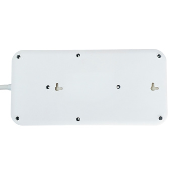 POWERTECH πολύπριζο ασφαλείας PT-1534, 8 θέσεων, 16A, 1.5m, λευκό