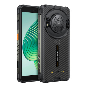 ULEFONE smartphone RugKing με ηχείο 3.5W, 5.99″, 8/256GB, 9600mAh, IP68/IP69K, μαύρο