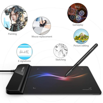 XP-PEN ταμπλέτα σχεδίασης με γραφίδα Star G430S, 101.6×76.2mm, μαύρο
