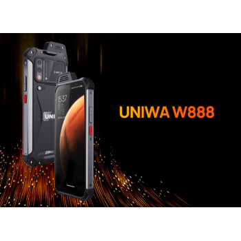 UNIWA smartphone W888, 6.3″ HD+, 4/64GB, ηχείο 2W, Atex Zone 2, IP68, μαύρο